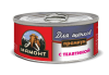 "Мамонт" Премиум влажный корм для щенков класса суперпремиум Телятина 0,1 кг