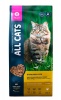 Корм сухой для взрослых кошек с курицей "ALL CATS" 13 кг.
