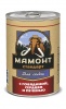 "Мамонт" Стандарт влажный корм для собак класса премиум Говядина, сердце и печень 0,340 кг