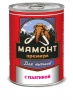 "Мамонт" Премиум влажный корм для щенков класса суперпремиум Телятина 0,340 кг