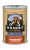 "Мамонт" Стандарт влажный корм для собак класса премиум Говядина с гречкой 0,970 кг